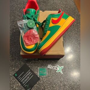 Brand New Lil Yachty X AF1 Low Lucky Green Mens Size US 11